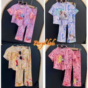 Beryl kids🌸ชุดเซ็ทเด็ก น่ารักๆ🎀เสื้อแขนสั้นกางเกงขายาว พิมพ์ลายการ์ตูน ทรงหลวมลําลอง สองชิ้น รุ่นใหม่ ฤดูร้อน Beryl kids🌸ชุดเซ็ทเด็ก น่ารักๆ🎀เสื้อแขนสั้นกางเกงขายาว พิมพ์ลายการ์ตูน ทรงหลวมลําลอง สองชิ้น รุ่นใหม่ ฤดูร้อน
