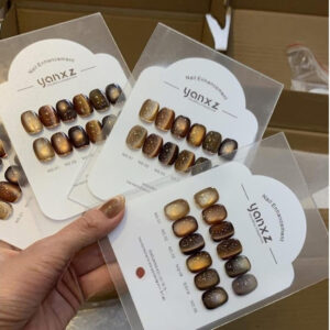 พร้อมส่ง YANXZ 6 สี สีเจลแคทอาย สีลูกแก้ว แถมชาร์ทอะคริลิคสำเร็จรูป เอฟเฟกต์มันเงามาก15ML พร้อมส่ง YANXZ 6 สี สีเจลแคทอาย สีลูกแก้ว แถมชาร์ทอะคริลิคสำเร็จรูป เอฟเฟกต์มันเงามาก15ML