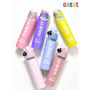 Hair It Restore and Refresh Clean Dry Shampoo 50-150 ml แฮร์ อิท สเปรย์สระผมแห้ง เลือกขนาดในตัวเลือก Hair It Restore and Refresh Clean Dry Shampoo 50-150 ml แฮร์ อิท สเปรย์สระผมแห้ง เลือกขนาดในตัวเลือก