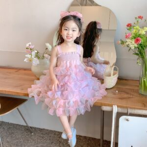PRINCESS KESLI ชุดเดรส กระโปรงชั้นๆ สไตล์เจ้าหญิง สําหรับเด็กผู้หญิง ชุดเจ้าหญิงเด็กผู้หญิงเค้กเด็ก 1-12 ปี PRINCESS KESLI ชุดเดรส กระโปรงชั้นๆ สไตล์เจ้าหญิง สําหรับเด็กผู้หญิง ชุดเจ้าหญิงเด็กผู้หญิงเค้กเด็ก 1-12 ปี