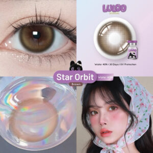 คอนแทคเลนส์ Luloolens Star Orbit ขนาดกลาง คอนแทคเลนส์ Luloolens Star Orbit ขนาดกลาง