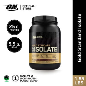 Optimum Nutrition Gold Standard Isolate Whey Protein 1.58 Lb เวย์โปรตีนแบบไอโซเลท Optimum Nutrition Gold Standard Isolate Whey Protein 1.58 Lb เวย์โปรตีนแบบไอโซเลท