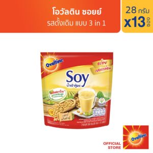 Ovaltine โอวัลติน ซอยย์ 28 กรัม รุ่น 13 ซอง Ovaltine โอวัลติน ซอยย์ 28 กรัม รุ่น 13 ซอง